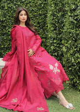 Qalamkar Chikankari Lawn Suit Unstitched 3 Piece QLM24F PS-06 Maliha – Festive Collection
